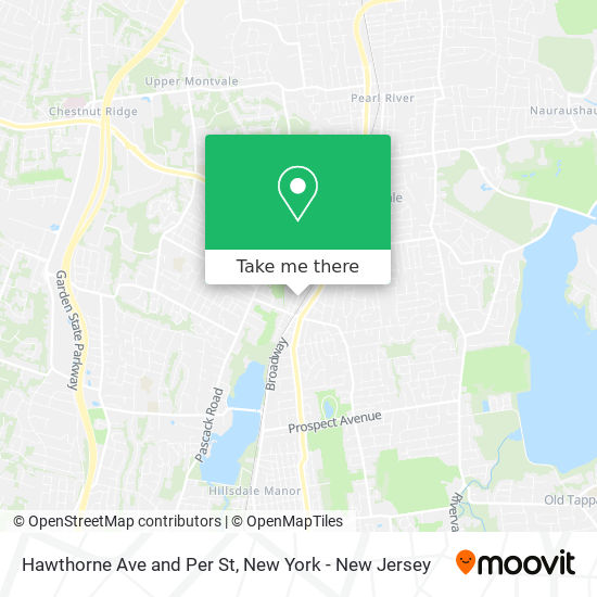 Mapa de Hawthorne Ave and Per St
