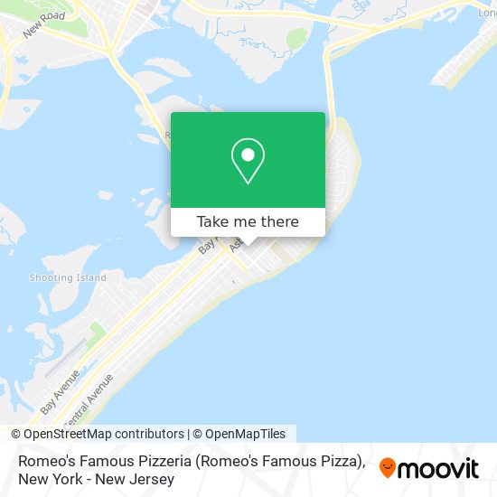 Romeo's Famous Pizzeria map