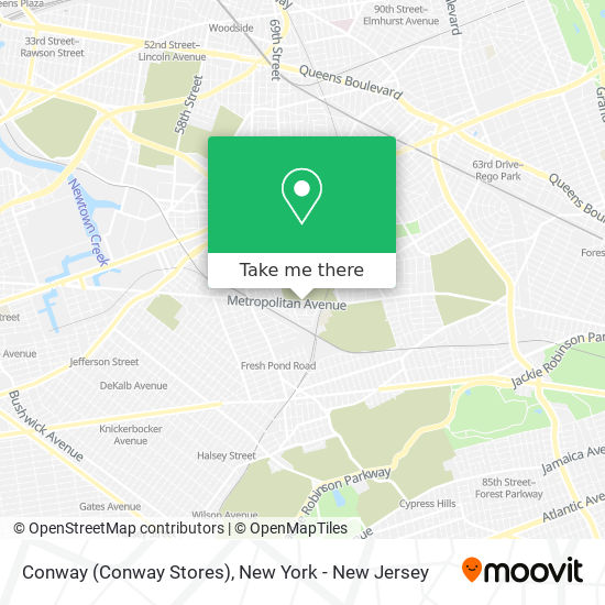 Mapa de Conway (Conway Stores)