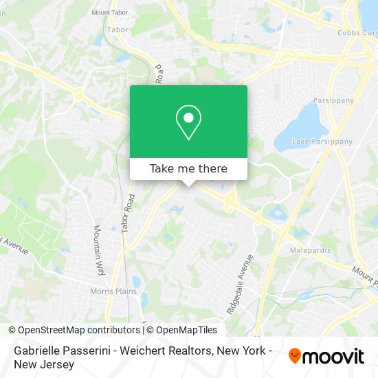 Gabrielle Passerini - Weichert Realtors map