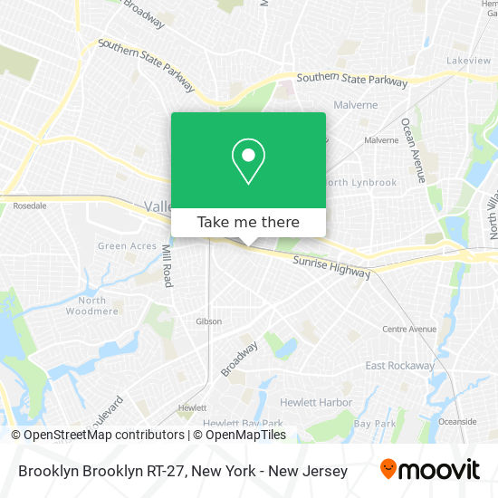 Mapa de Brooklyn Brooklyn RT-27