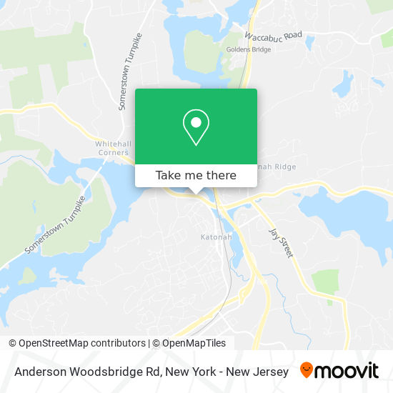 Anderson Woodsbridge Rd map