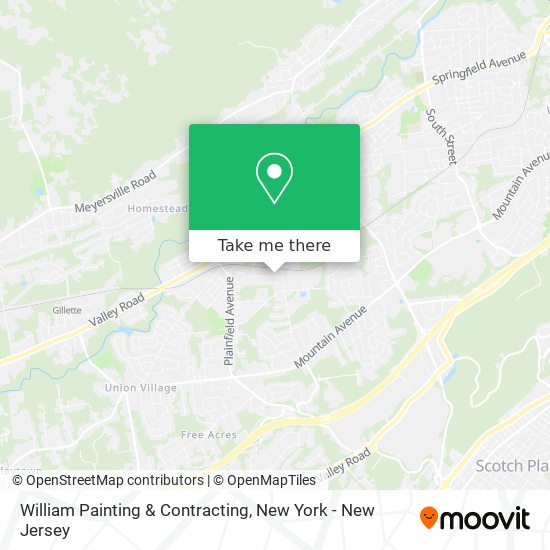 William Painting & Contracting map