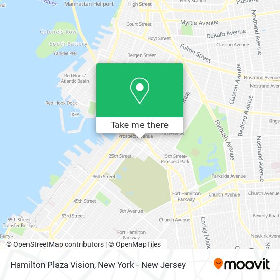 Hamilton Plaza Vision map