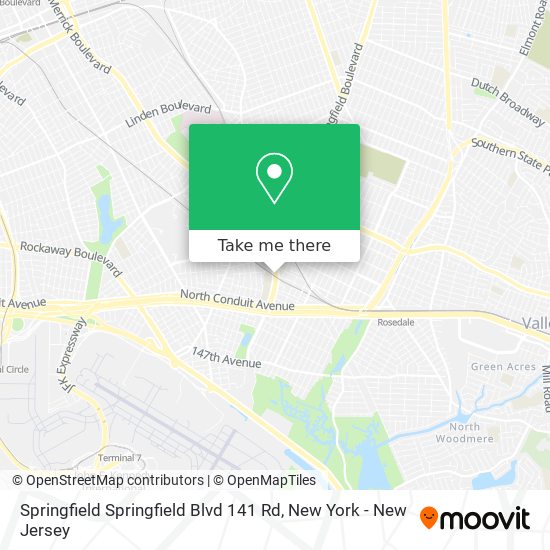 Mapa de Springfield Springfield Blvd 141 Rd