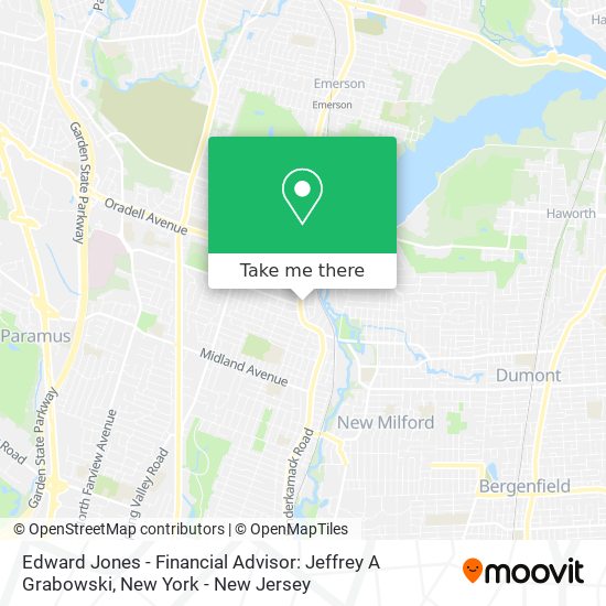 Edward Jones - Financial Advisor: Jeffrey A Grabowski map