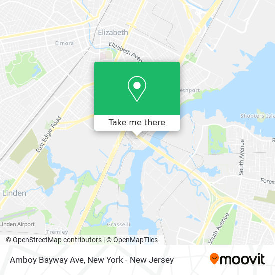 Mapa de Amboy Bayway Ave