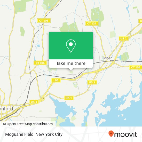 Mapa de Mcguane Field
