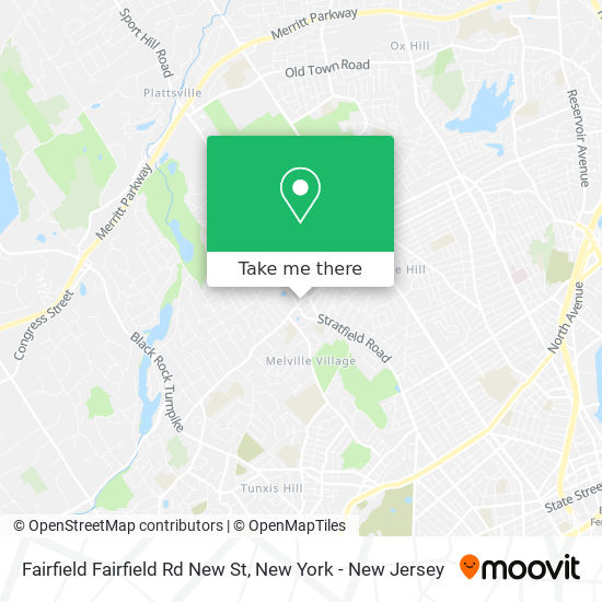 Mapa de Fairfield Fairfield Rd New St