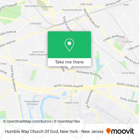 Mapa de Humble Way Church Of God