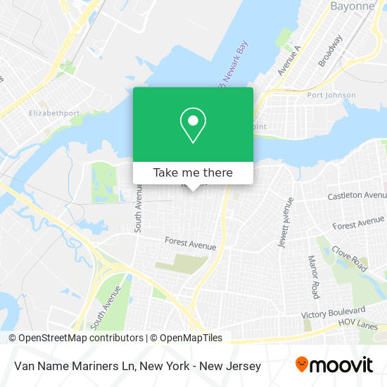 Mapa de Van Name Mariners Ln