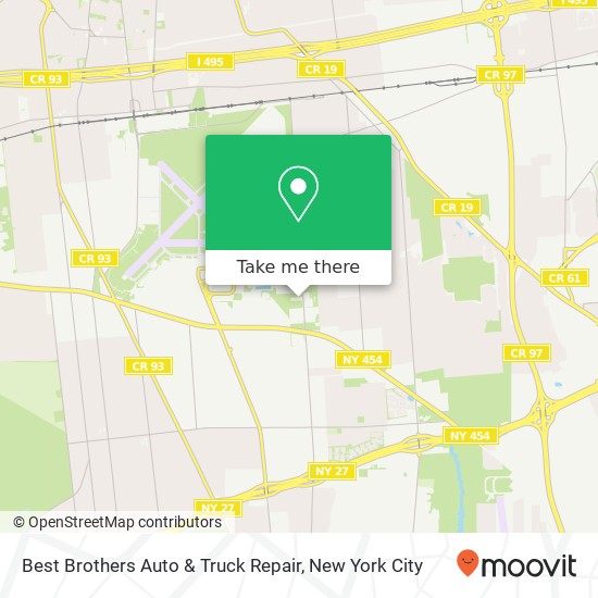 Mapa de Best Brothers Auto & Truck Repair