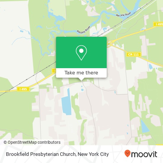 Brookfield Presbyterian Church map