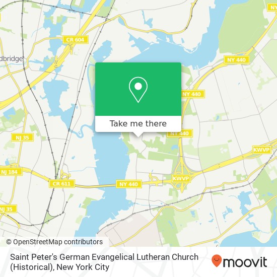 Mapa de Saint Peter's German Evangelical Lutheran Church (Historical)