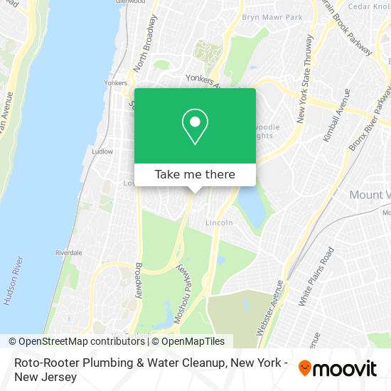 Roto-Rooter Plumbing & Water Cleanup map