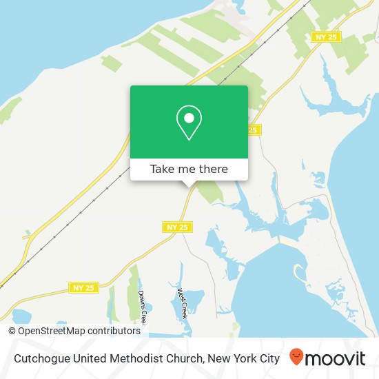 Mapa de Cutchogue United Methodist Church