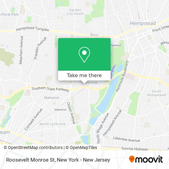 Mapa de Roosevelt Monroe St