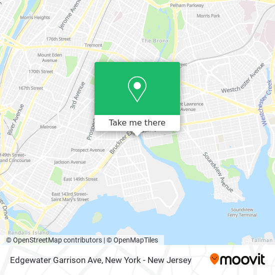 Mapa de Edgewater Garrison Ave