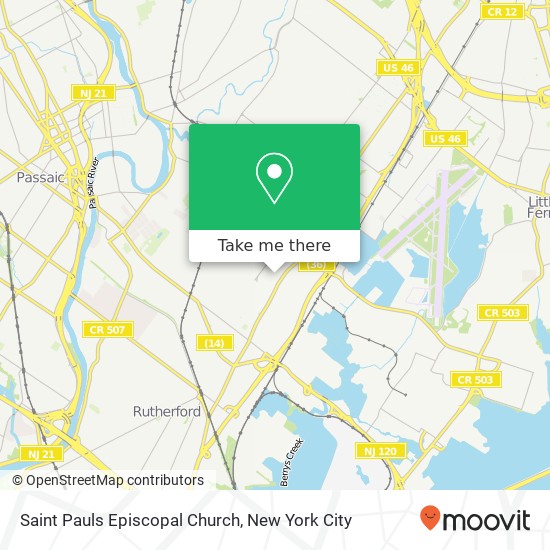 Mapa de Saint Pauls Episcopal Church