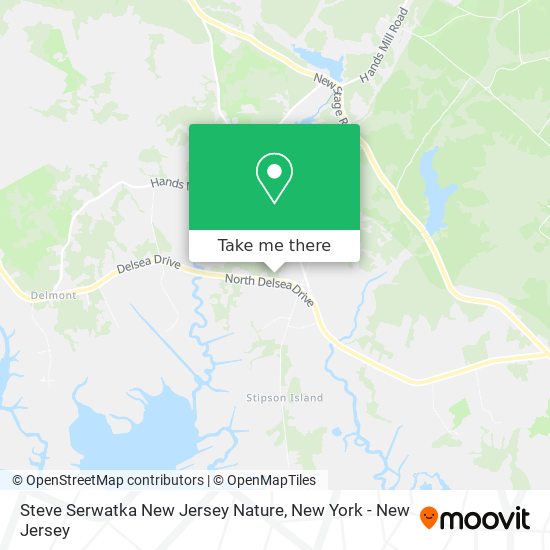 Steve Serwatka New Jersey Nature map