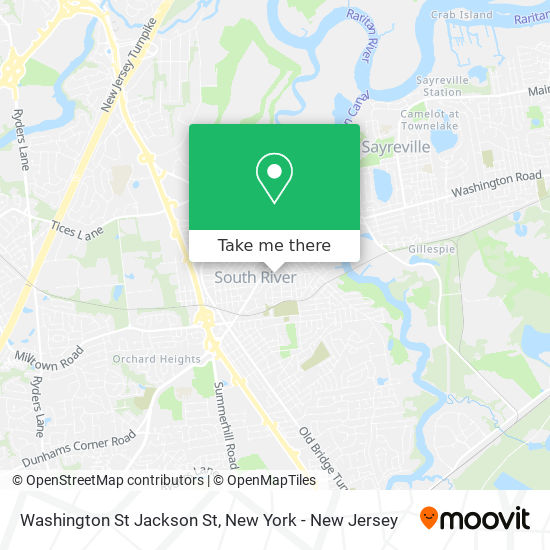 Mapa de Washington St Jackson St