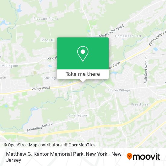 Mapa de Matthew G. Kantor Memorial Park