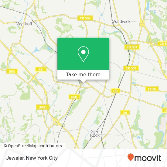 Mapa de Jeweler