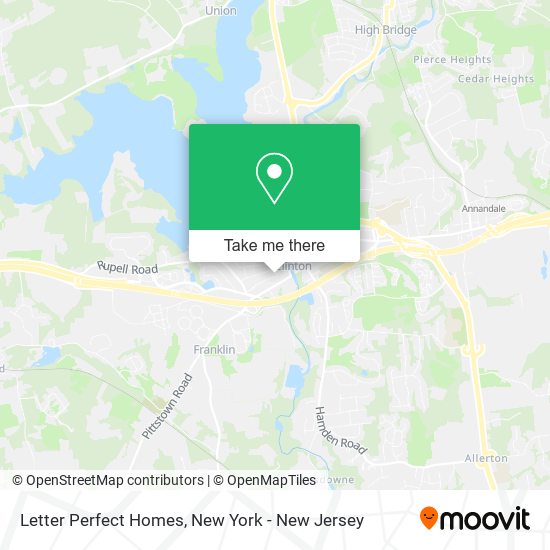 Letter Perfect Homes map
