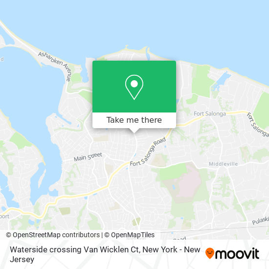 Waterside crossing Van Wicklen Ct map