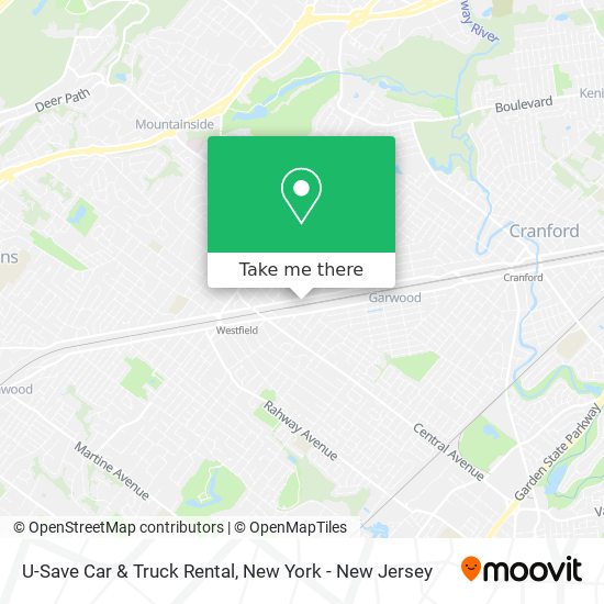 Mapa de U-Save Car & Truck Rental