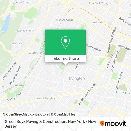 Green Boyz Paving & Construction map