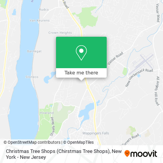 Christmas Tree Shops (Chirstmas Tree Shops) map