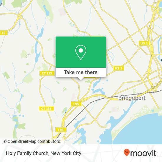 Mapa de Holy Family Church