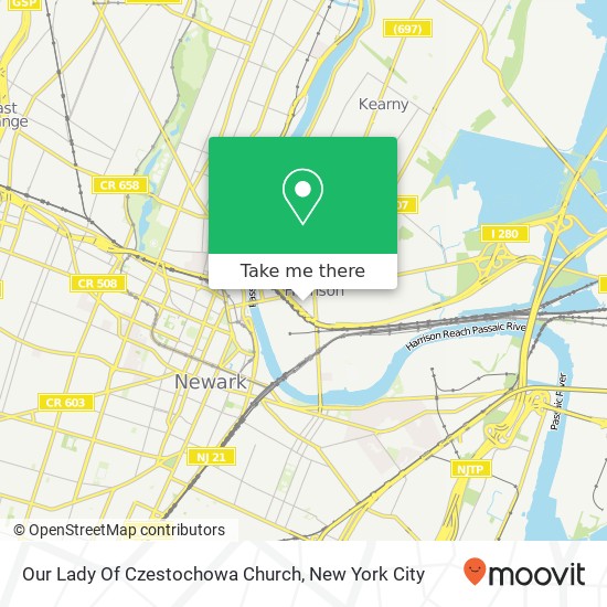 Our Lady Of Czestochowa Church map