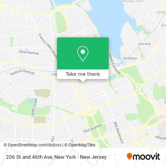 Mapa de 206 St and 46th Ave