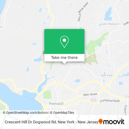 Crescent Hill Dr Dogwood Rd map