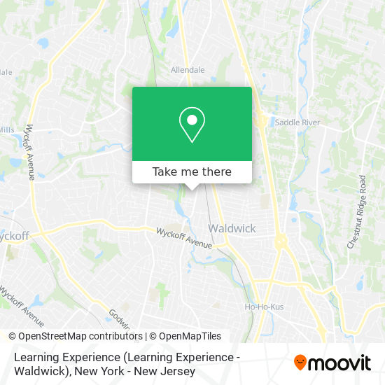 Mapa de Learning Experience (Learning Experience - Waldwick)