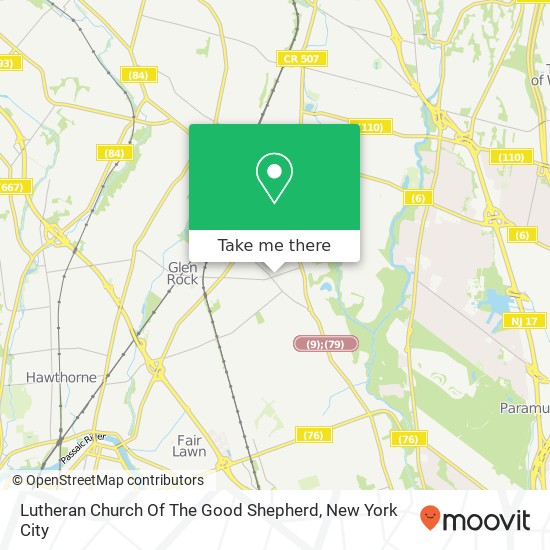 Mapa de Lutheran Church Of The Good Shepherd