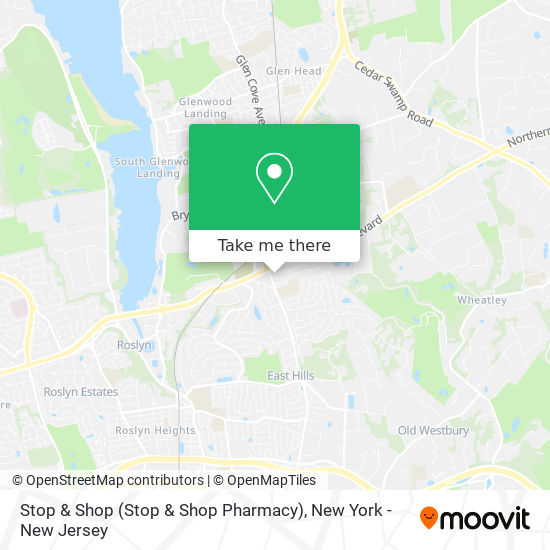 Mapa de Stop & Shop (Stop & Shop Pharmacy)