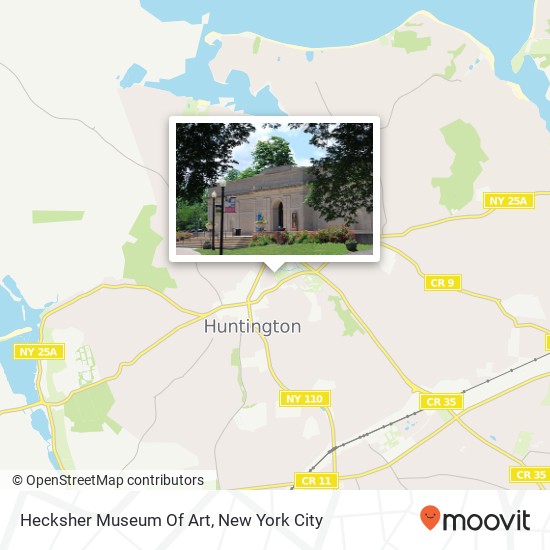 Hecksher Museum Of Art map