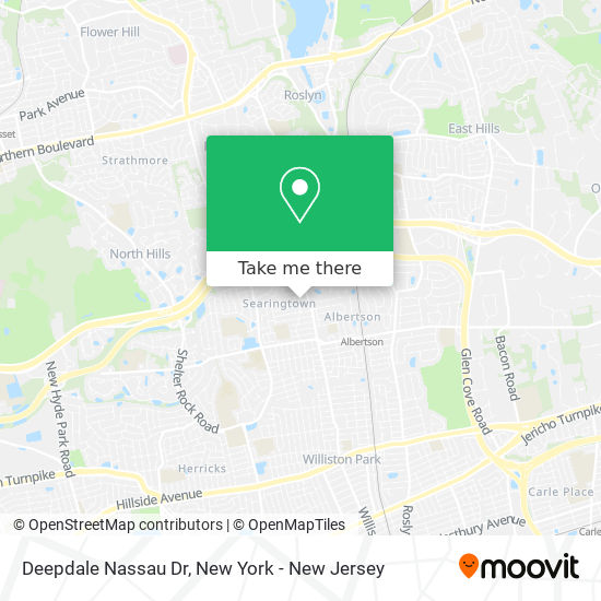 Deepdale Nassau Dr map