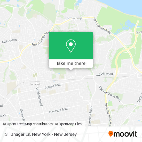 3 Tanager Ln map