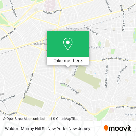 Waldorf Murray Hill St map