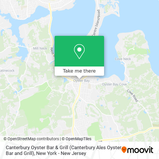 Canterbury Oyster Bar & Grill (Canterbury Ales Oyster Bar and Grill) map
