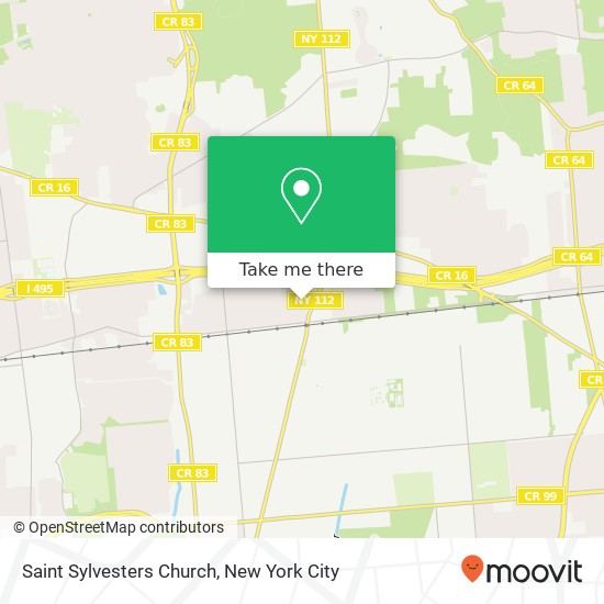 Saint Sylvesters Church map