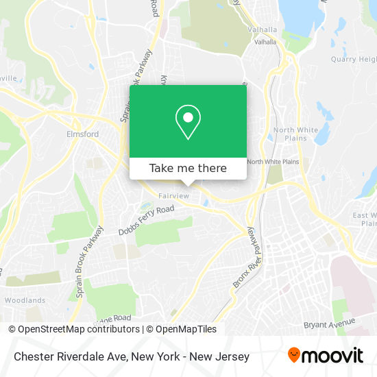 Mapa de Chester Riverdale Ave