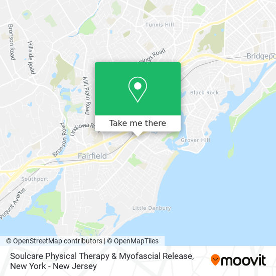 Mapa de Soulcare Physical Therapy & Myofascial Release