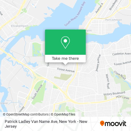 Patrick Ladley Van Name Ave map