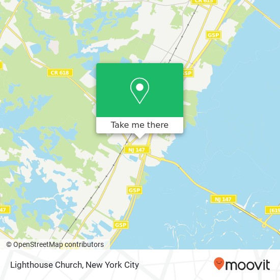 Lighthouse Church map