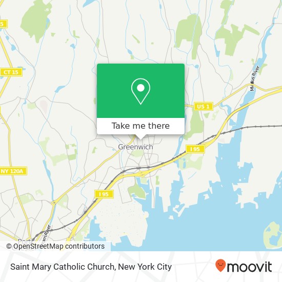 Mapa de Saint Mary Catholic Church